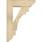 Ekena Millwork Merced Slat Rough Sawn Bracket w/ Offset Brace, Douglas Fir, 6"W x 18"D x 26"H BKT0604X18X26MRC06RDF - alternate 2